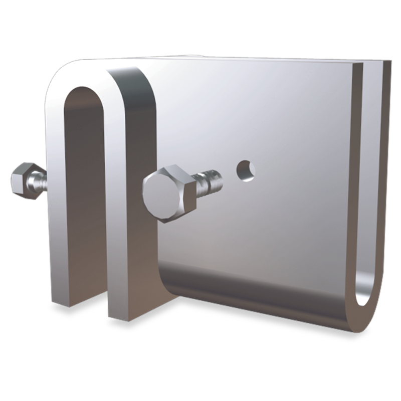 U en forma de T 50x40x50 mm.