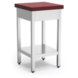 Tajo lastrado fibr roja c/entrep 600x400x900 mm.