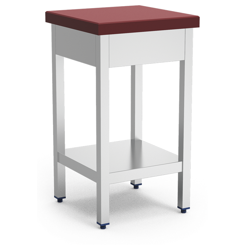 Tajo lastrado fibr roja c/entrep 700x500x900 mm.