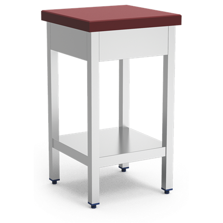 Tajo fibr roja c/faldón c/entrep 1000x500x900 mm.