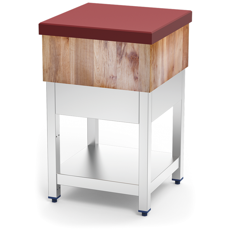 Tajo mad-fibr roja c/faldón c/entrep 600x400x900