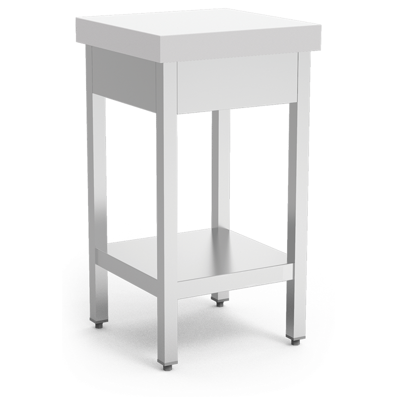 Tajo serie GE fb bl c/faldón c/entrep 500x500x920 mm.