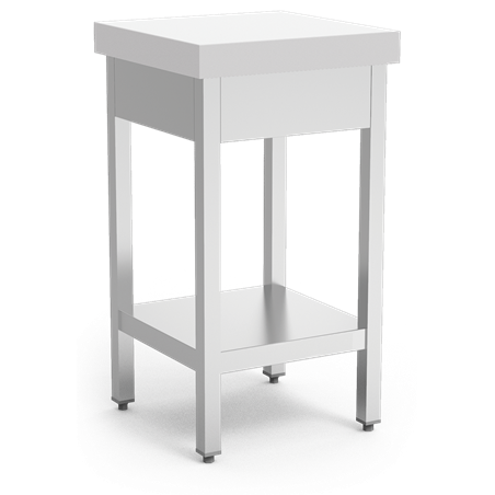 Tajo serie GE fb bl c/faldón c/entrep 500x500x920 mm.