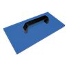 Paleta aplastahielo en fibra azul 300x150x55 mm.