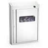 Armario esterilizador de U.V. de 523x120x722 mm.