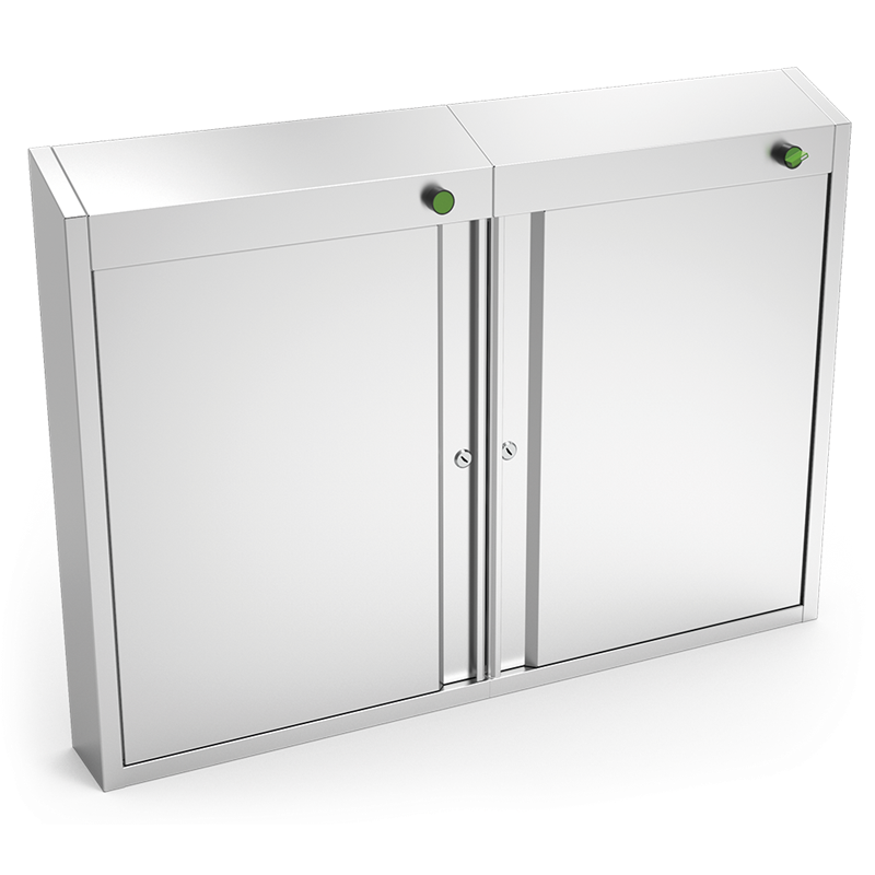 Armario esterilizador de ozono de 996x120x722 mm.