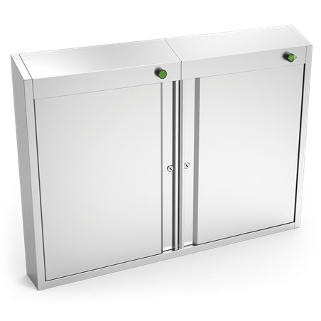 Armario esterilizador de ozono de 996x120x722 mm.