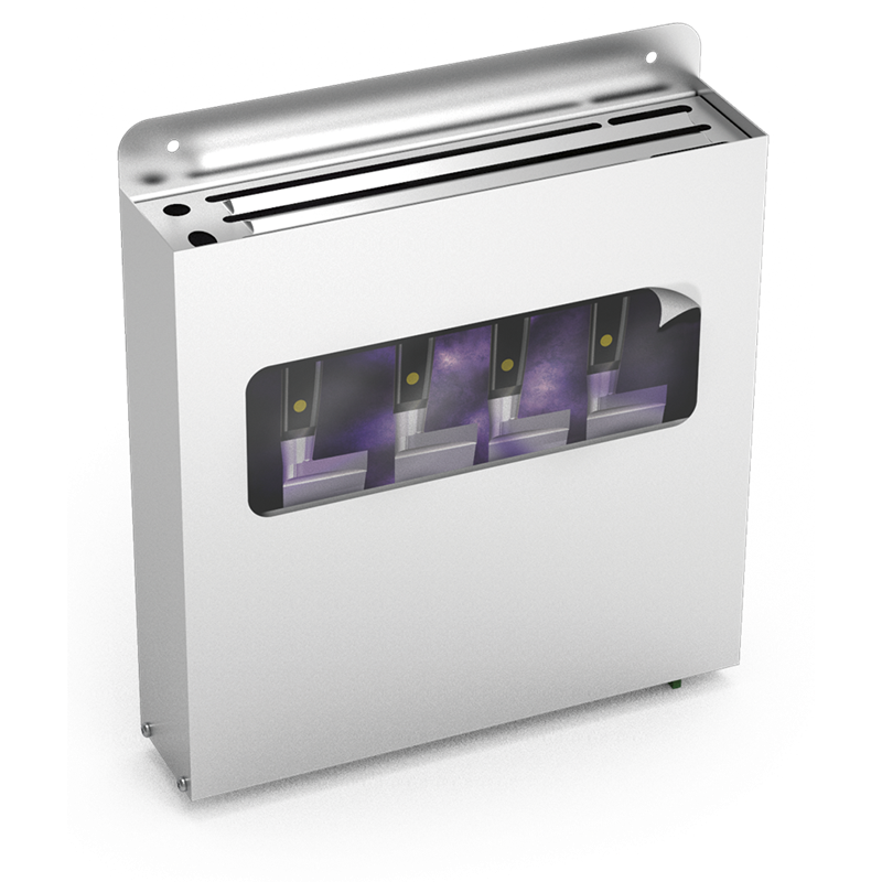 Esterilizador de cuchillos mediante ozono para adosar