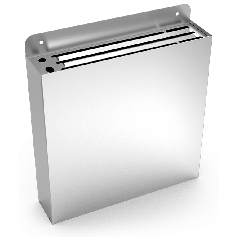 Portacuchillos para adosar con envolvente