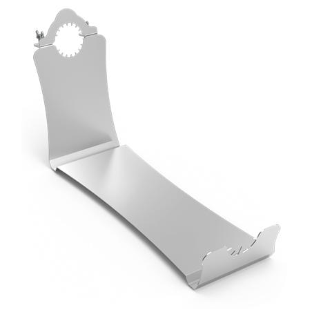 Portajamones en acero inoxidable 510x144x270 mm.