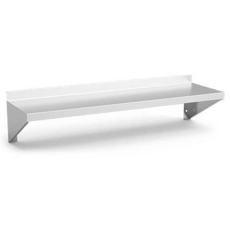 Estante mural cartelas compacto 1250x500x245 mm.