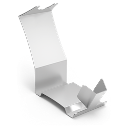 Portalacones en acero inoxidable 393x155x340 mm.