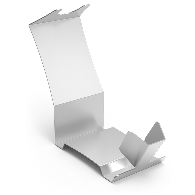 Portalacones en acero inoxidable 393x155x340 mm.