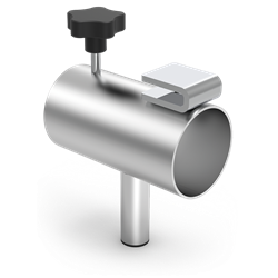 Útil para sujeción y transporte de jamón RT en acero inoxidable 75x140x220 mm