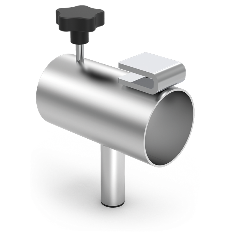 Útil para sujeción y transporte de jamón RT en acero inoxidable 75x140x220 mm