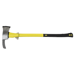Hacha bombero con mango de fibra de 900x370x51 mm. con soporte