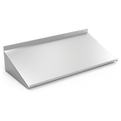 Estante mural inclinado para cestas 1020x488x248 mm.