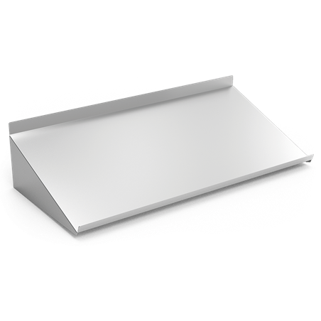 Estante mural inclinado para cestas 1020x488x248 mm.