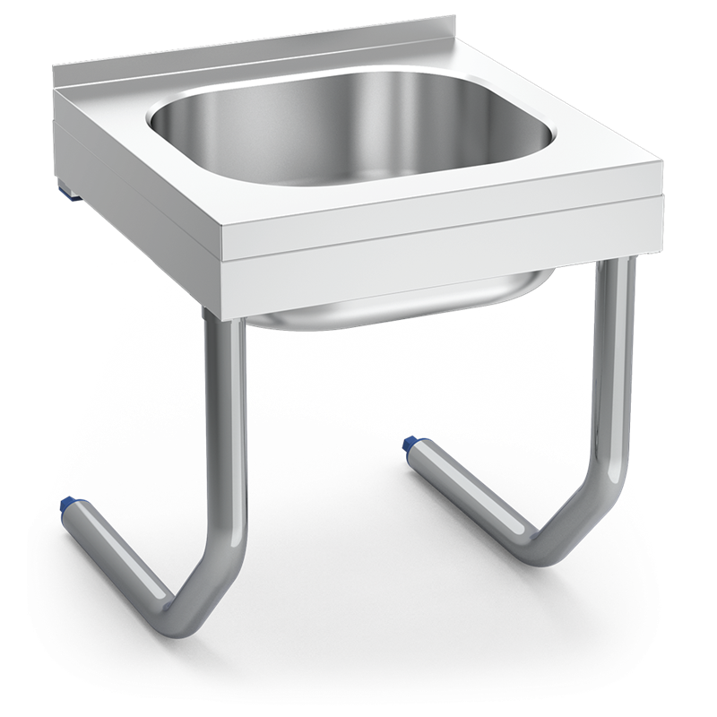 Fregadero colg.c/palomillas 1C 450x500x450 mm.