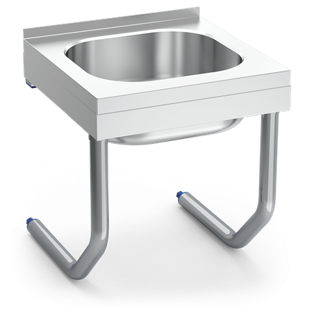 Fregadero colg.c/palomillas 1C 450x500x450 mm.