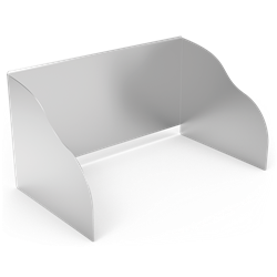 Peto postizo envolvente para cubeta 450x450 mm.