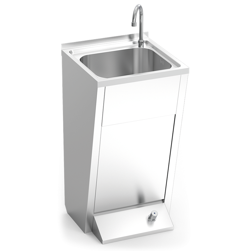 Lavamanos registrable c/pedestal un pulsador