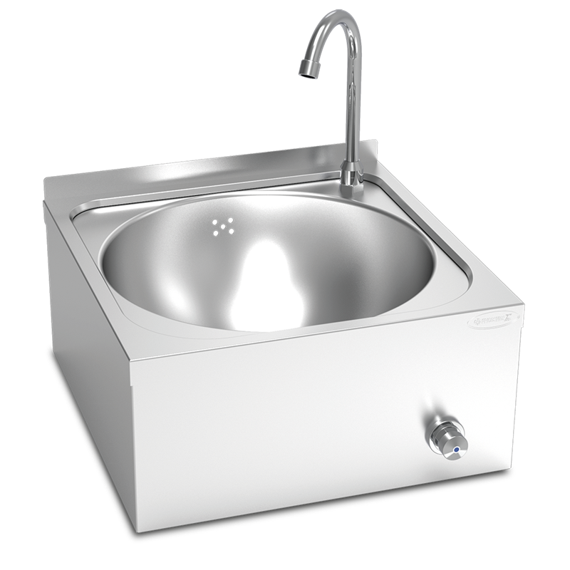 Lavamanos mural de rodilla