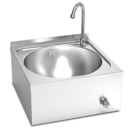 Lavamanos mural de rodilla