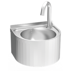 Lavamanos mural electrónico (redondo)