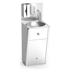 Lavamanos integral registrable electrónico