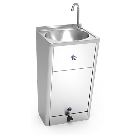 Lavamanos registrable portátil autónomo gran caudal