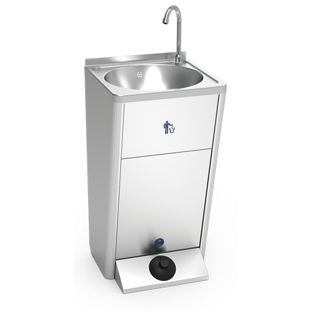 Lavamanos registrable portátil autónomo
