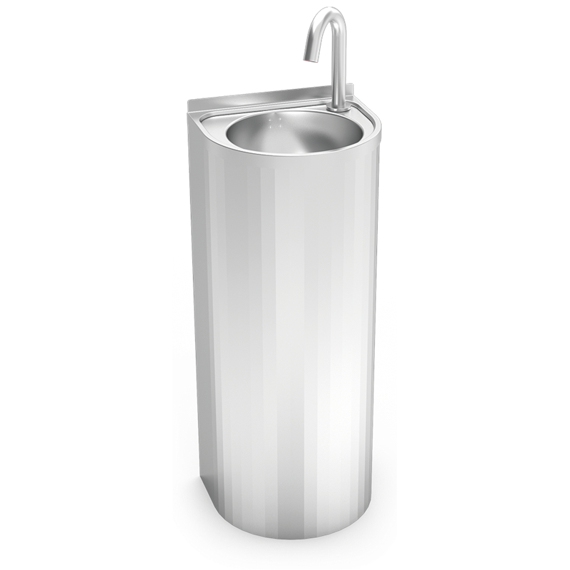 Lavamanos de columna electrónico