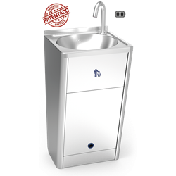 Lavamanos registrable autónomo electrónico a batería