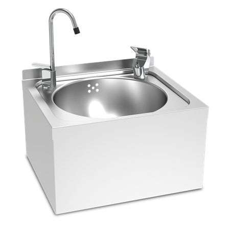 Fuente de agua de fijación mural 350x300x200 mm.