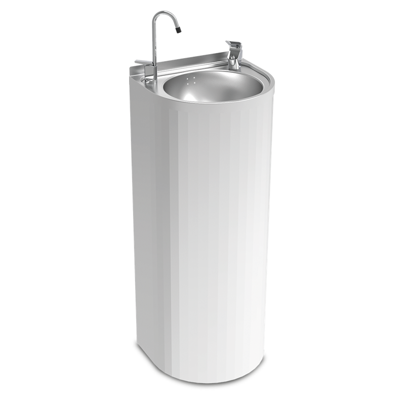 Fuente de agua de columna 350x300x850 mm.