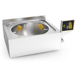 Lavaojos mural de emergencia en acero in oxidable