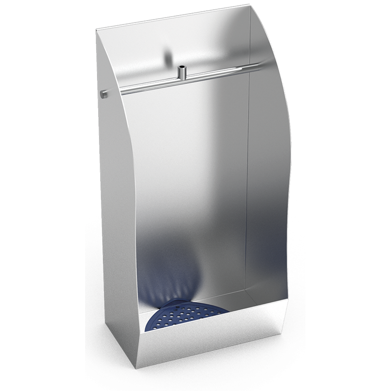 Urinario individual 335x217x670 mm.