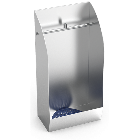 Urinario individual 335x217x670 mm.