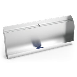 Urinario colectivo 1575x217x670 mm.